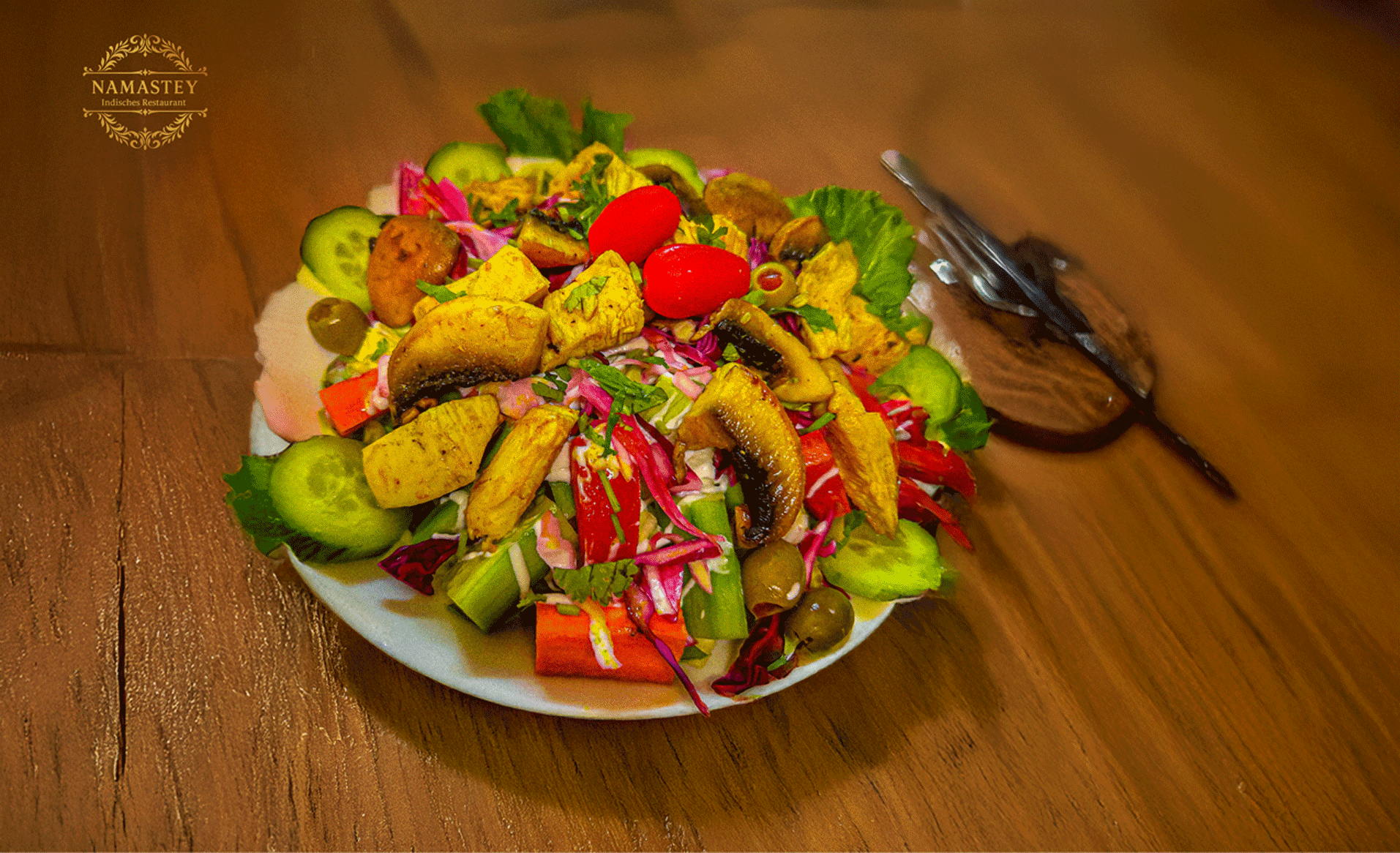 Authentic Indian Dishes and Restaurant Interior