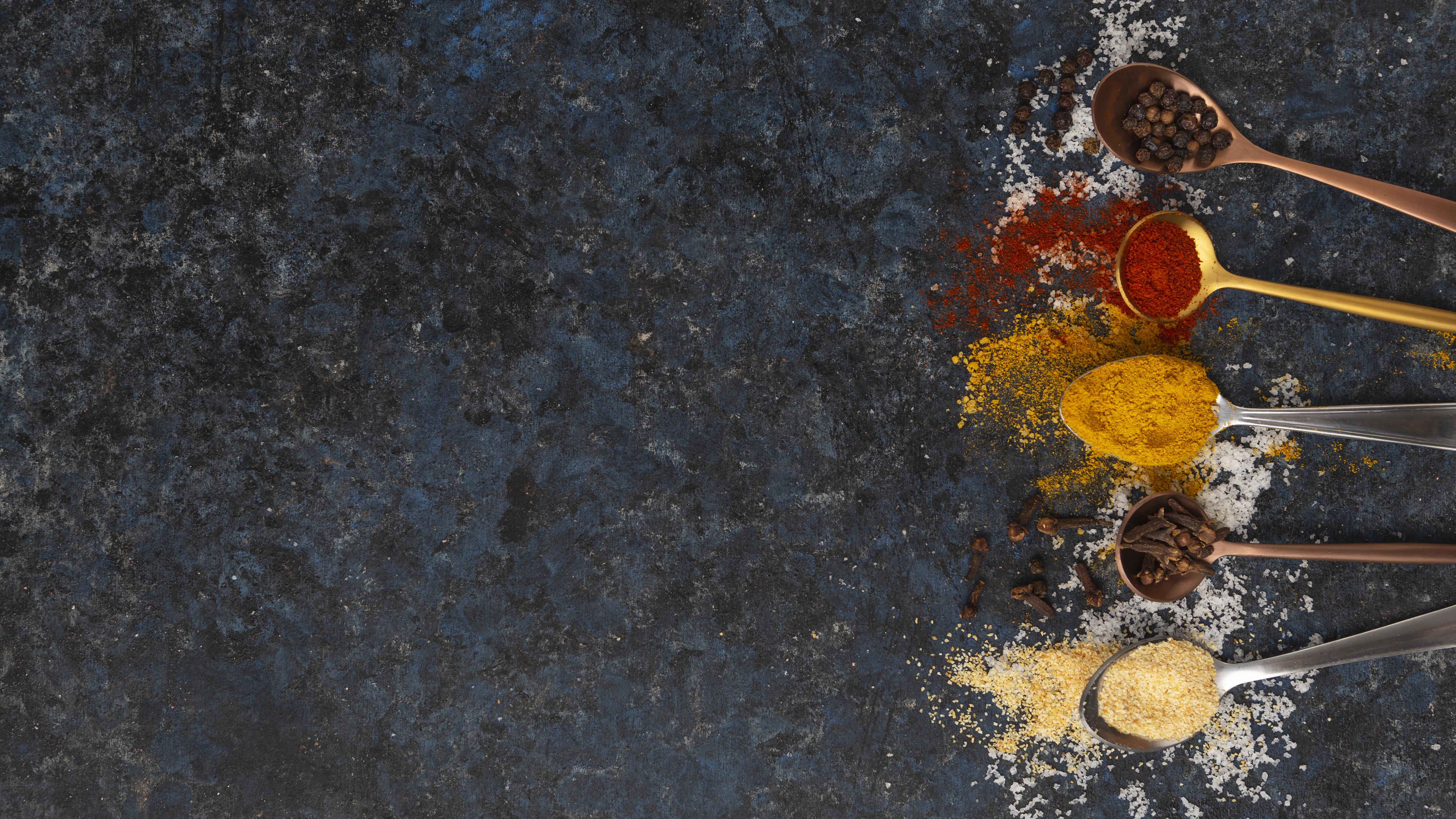 Indian Spices Background